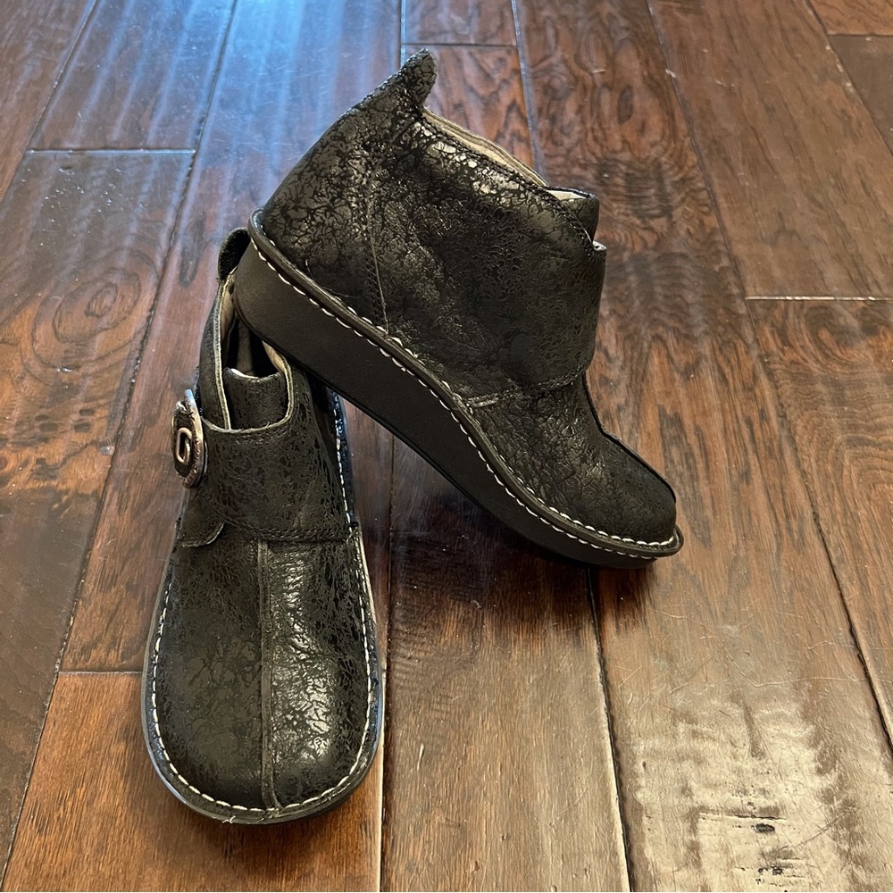 Alegria Caiti Leather Ankle Boots